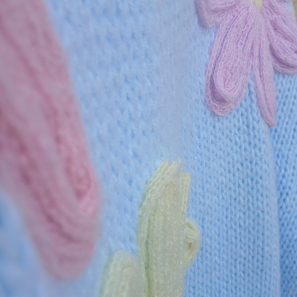 Debut Floral Pastel Sweater - Picture 13 of 14